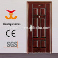 Simple design cheap price flush plain yiwu security doors